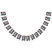 Sonnige Katze im Weltraum Wimpelkette (Alle)