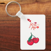Sonnige Kirschen in der Liebe. Schlüsselanhänger (Vorderseite)