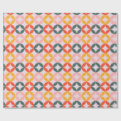 Sonnige Kreise Geschenkpapier (Flach)