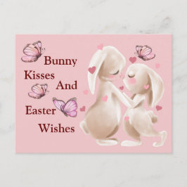Sonnige Küsse und Ostern Postkarte