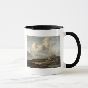 Sonnige Landschaft Tasse