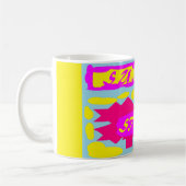 Sonnige, leuchtende Farben Kaffeetasse (Links)