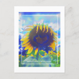 Sonnige Liebe 2024 Postkarte