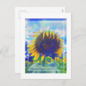 Sonnige Liebe 2024 Postkarte (Vorne/Hinten)