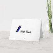 Sonnige Liebe Karte (Rückseite)