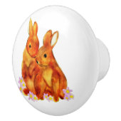 Sonnige Liebe Keramikknauf (Rechts)