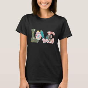 Sonnige Liebe Ostern für Frauen Girls Niedlich Ost T-Shirt