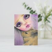 Sonnige Liebe Postkarte (Stehend Vorderseite)