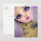 Sonnige Liebe Postkarte (Vorne/Hinten)