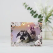 Sonnige Liebe Postkarte (Stehend Vorderseite)