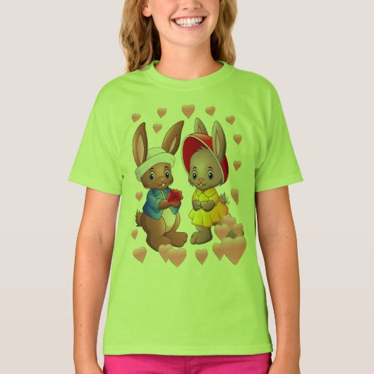 Sonnige Liebe T-Shirt (Vorderseite)