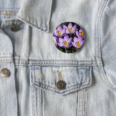 Sonnige Lila Kreuze Button (Beispiel)