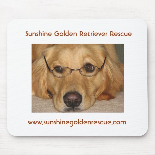 Sonnige Mousepad - SunshineGolden (Vorne)