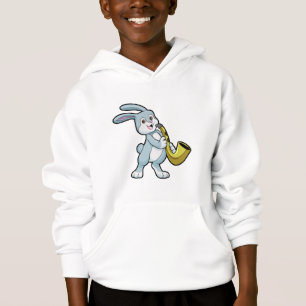 Sonnige Musik mit Saxophon Hoodie