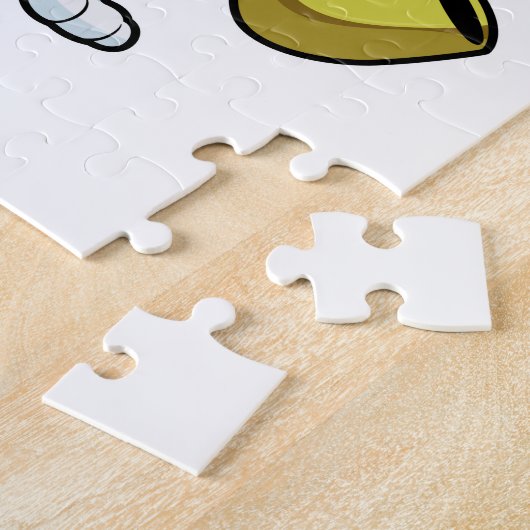 Sonnige Musik mit Saxophon Puzzle (Seite)