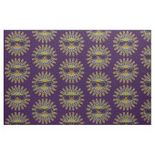 Sonnige Nerd-Gläser + Ihr backgr. u. Ideen Stoff (Fat Quarter (45,7 x 55,9 cm))