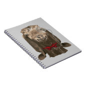 Sonnige nubische Ziege mit Monocle Notizblock (Rechte Seite)