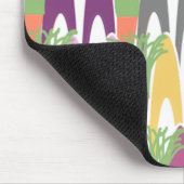Sonnige Ohren und Karotten Mousepad (Ecke)