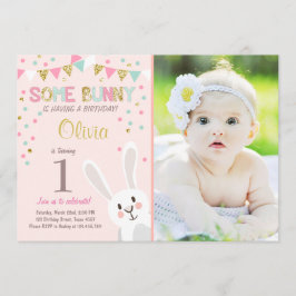 Sonnige Osterfrühling Geburtstagseinladung Einladung