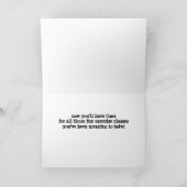 Sonnige Pension, Gorilla Übungskarte Karte (Innenseite)