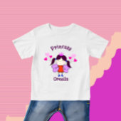 Sonnige Prinzessin mit Ballons Baby T-shirt