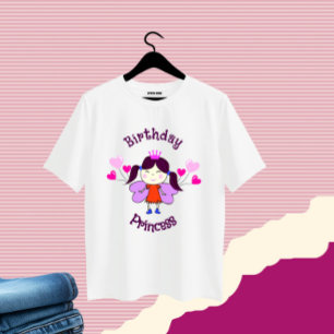 Sonnige Prinzessin mit Ballons Baby T - Shirt