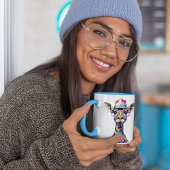 Sonnige Ratschläge von einer Giraffe Tasse