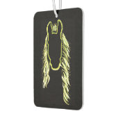 Sonnige Reflektionen eines Pferdes Autolufterfrischer (Links)