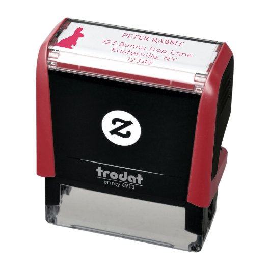 Sonnige Rücksendeadresse Permastempel (Produkt)