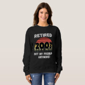 Sonnige Ruhestand 2003 nicht mein Problem Sweatshirt (Vorne ganz)
