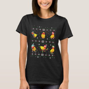 Sonnige Santa Parrot Dekorationen Sonnenschutz Ugl T-Shirt