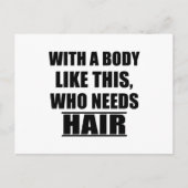 Sonnige sarkastische Redewendungen Spaß Sarkasmus Feiertagspostkarte (Vorderseite)