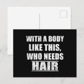 Sonnige sarkastische Redewendungen Spaß Sarkasmus Feiertagspostkarte (Vorne/Hinten)