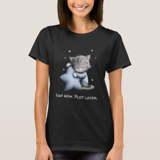 Sonnige Schlafkatze T-Shirt