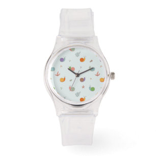 Sonnige Schnecken Armbanduhr