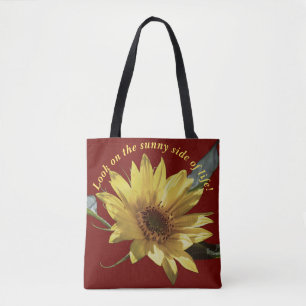 Sonnige Seite auf Tasche