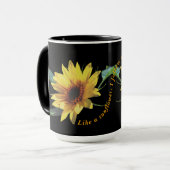 Sonnige Seite auf Tasse (Vorderseite Links)