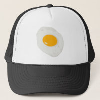 Sonnige Seite aufgebratenes Ei