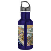 Sonnige Seite der Wahnsinn Edelstahlflasche (Rückseite)