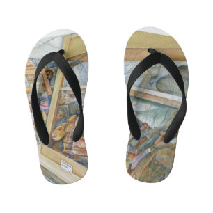 Sonnige Seite der Wahnsinn Kinderbadesandalen