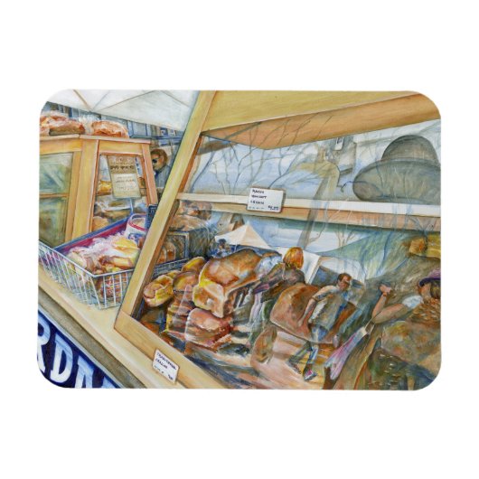 Sonnige Seite der Wahnsinn Magnet (Horizontal)