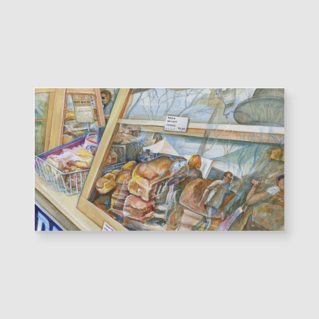 Sonnige Seite der Wahnsinn Magnetkarte (Vorderseite)