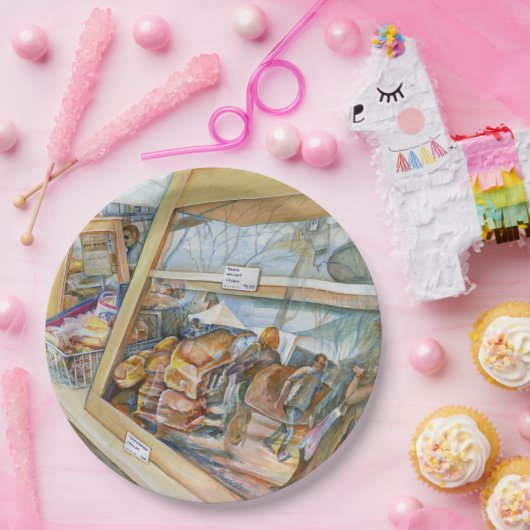 Sonnige Seite der Wahnsinn Pappteller (Party)