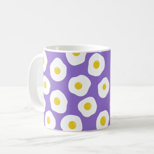 Sonnige Seite Lila Tasse (Vorderseite Links)
