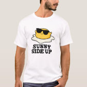 Sonnige Seite oben Funny Fried Egg Pub T-Shirt (Vorderseite)