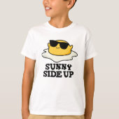 Sonnige Seite oben Funny Fried Egg Pub T-Shirt (Vorderseite)