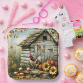 Sonnige Seite Papierplatte Pappteller (Party)