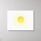 Sonnige Seitenstraße Vector Egg Leinwanddruck (Vorderseite)