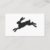 Sonnige Silhouette - Hintergrundfarbe auswählen Visitenkarte (Rückseite)