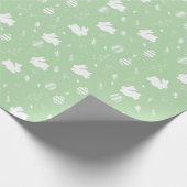Sonnige Silhouetten - Osterwoche Geschenkpapier (Ecke)